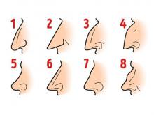 Elige la forma de tu nariz y te diremos cómo eres