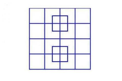 ¿Cuántos cuadrados hay en esta imagen? El 92% de las personas no logran resolver este acertijo