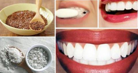 ¡Enjuaga tus dientes por 30 segundos con este remedio y quita el sarro y la placa bacterial de los dientes!