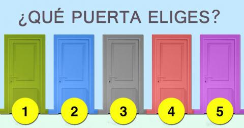 Imagínate que estás delante de estas puertas. ¿Cuál elegirías? tu elección dice mucho sobre tu personalidad