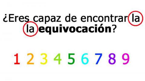 Solución ¿Eres capaz de encontrar la equivocación?