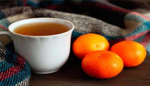 Té de mandarina para dormirse en menos de 10 minutos