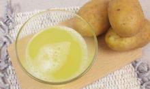 8 Beneficios del jugo de papa